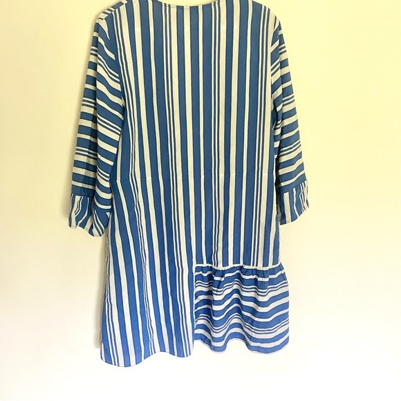 Chinti & Parker Parasol Striped Dress Sz 10 - Picture 4 of 7